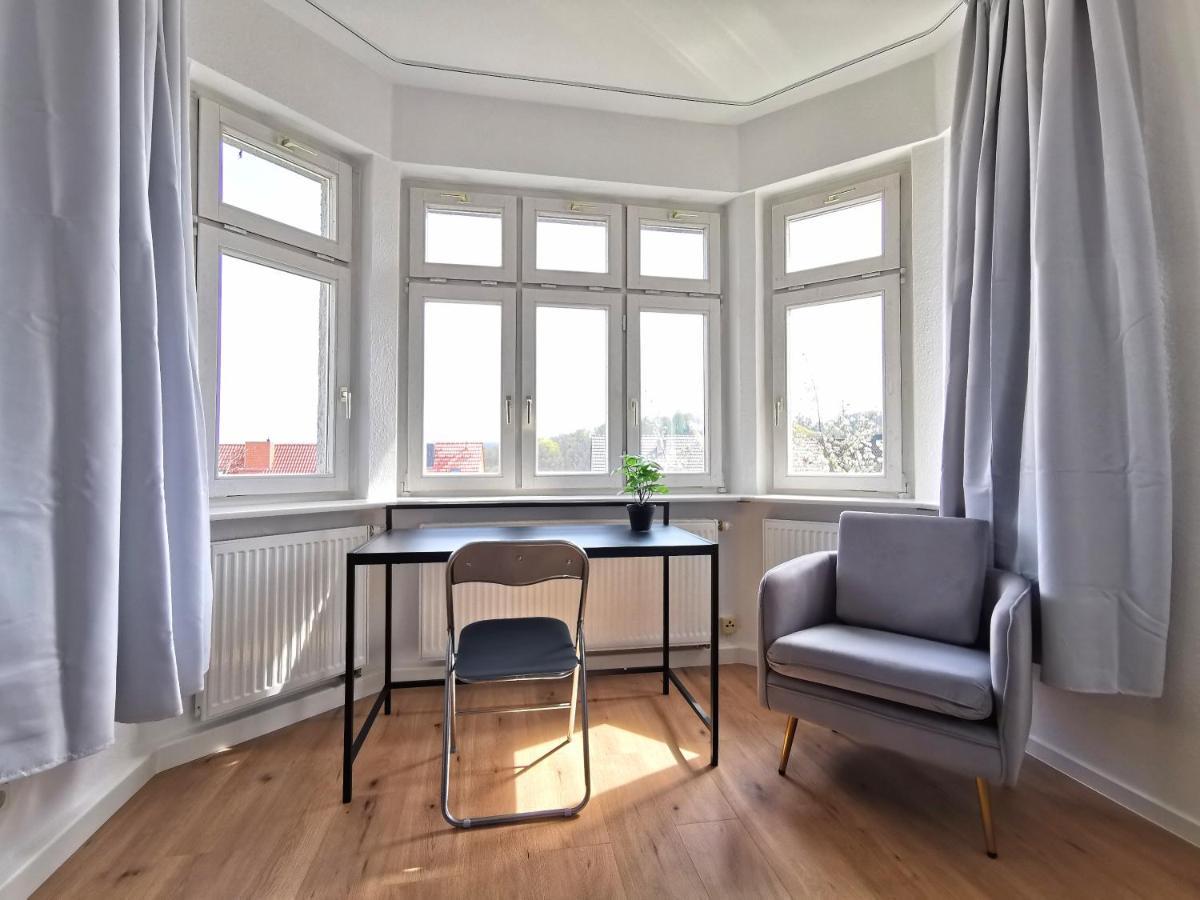 Bohnapartments Ega Stadtblick - Garten - Wlan - Naehe Theater Ega Und Messe Erfurt Eksteriør bilde