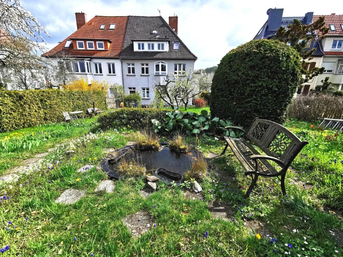 Bohnapartments Ega Stadtblick - Garten - Wlan - Naehe Theater Ega Und Messe Erfurt Eksteriør bilde