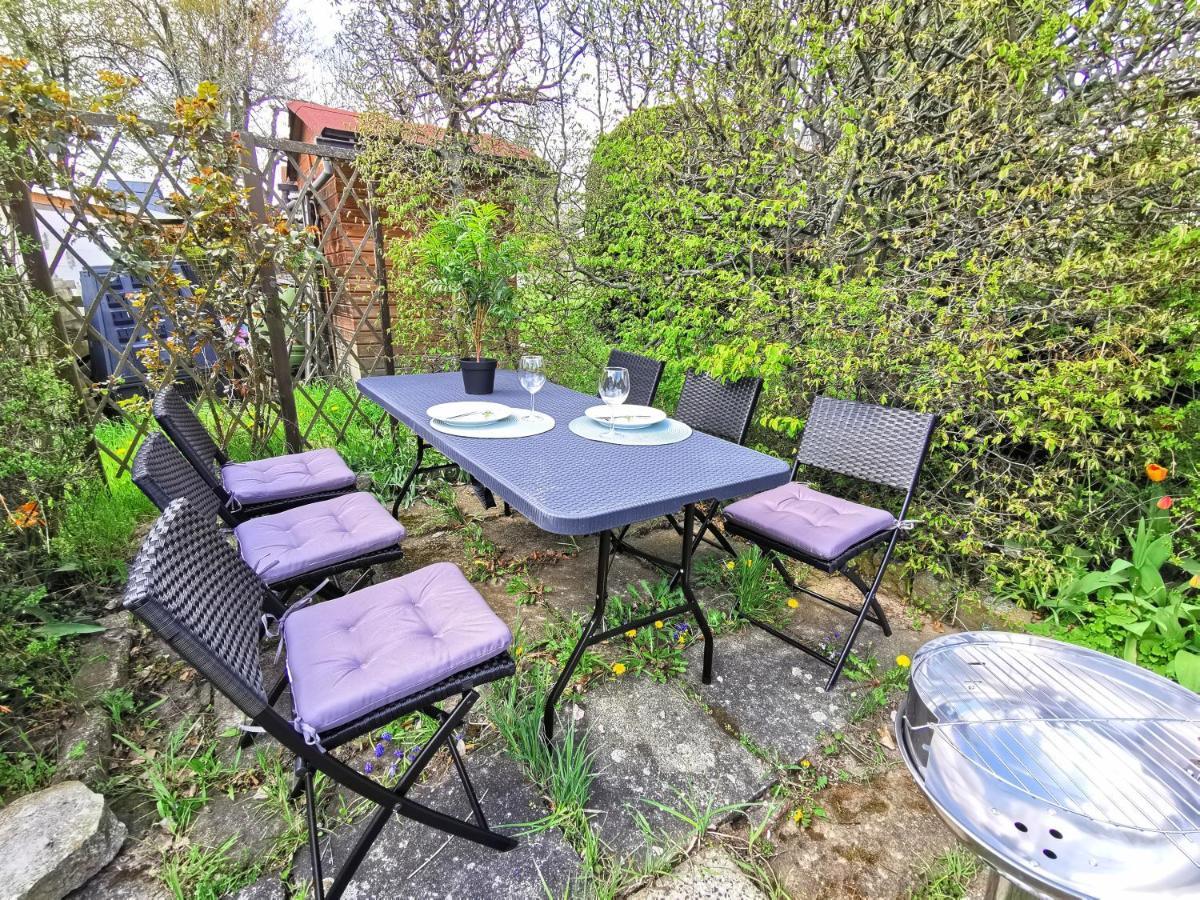 Bohnapartments Ega Stadtblick - Garten - Wlan - Naehe Theater Ega Und Messe Erfurt Eksteriør bilde
